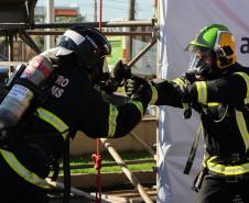 Foz do Iguaçu, 22 de novembro de 2018. Prova Bombeiros de Aço
