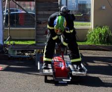 Foz do Iguaçu, 22 de novembro de 2018. Prova Bombeiros de Aço