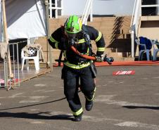 Foz do Iguaçu, 22 de novembro de 2018. Prova Bombeiros de Aço