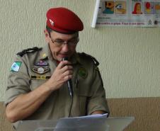 Maj. QOBM Maurício José Aliski -  Abertura do evento.