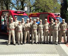 Atividades do 2ºSGBI em comemoração ao 101 anos do Corpo de Bombeiros da PMPR