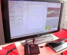 12.11.2011, Simulado de preparação para desastres, feito Pela Defesa Civil  e Corpo de Bombeiros  e outros orgãos. Sistema de Monitoramento do Tempo