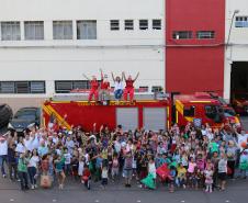 Bombeiros proporcionam Natal diferenciado para 150 crianças