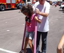 Bombeiros proporcionam Natal diferenciado para 150 crianças