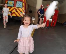 Bombeiros proporcionam Natal diferenciado para 150 crianças