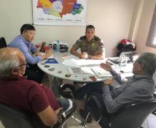 Bombeiros de Cascavel participam de reunião com o Conselho Municipal do Meio-Ambiente