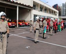 Coronel Prestes assume o comando do Corpo de Bombeiros do Paraná