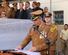 Coronel Prestes assume o comando do Corpo de Bombeiros do Paraná