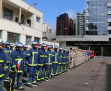 Coronel Prestes assume o comando do Corpo de Bombeiros do Paraná
