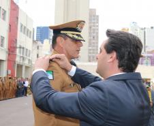 Coronel Prestes assume o comando do Corpo de Bombeiros do Paraná