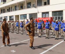 Coronel Prestes assume o comando do Corpo de Bombeiros do Paraná