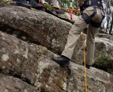Bombeiros realizam Treinamento de Salvamento Vertical em São Luiz do Purunã