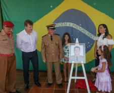 Foto do Comandante Substituído.