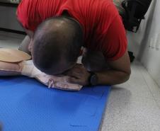 Bombeiros militares participam de instrução de atendimento pré-hospitalar