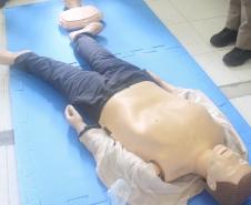 Bombeiros militares participam de instrução de atendimento pré-hospitalar