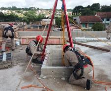 7GB SIMULADO DE ACIDENTE EM CONSTRUÇÃO CIVIL