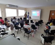 Corpo de Bombeiros de Jacarezinho realiza palestra com representantes das prefeituras