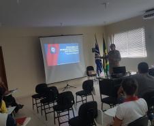 Corpo de Bombeiros de Jacarezinho realiza palestra com representantes das prefeituras