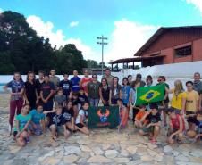 Bombeiros militares ministram instrução para escoteiros em Piraquara