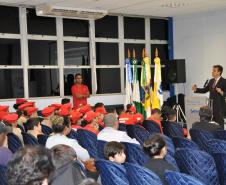 Aula Inaugural do Bombeiro Mirim de Apucarana