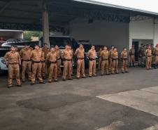 Efetivo e Comandante da Tropa