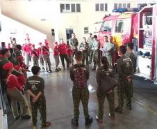 Bombeiro Mirim de Arapongas completa 16 anos de existência. 