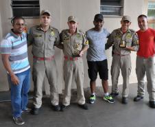 Passagem à RR - Sgt. Helio e Sgt. Pereira