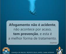 Informações afogamento