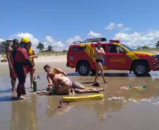 Imagem de Salvamento em Pontal do Paraná - Por Wagner Adriano Silva