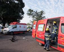 colisão posto 3 cavalos