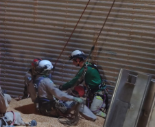 1º Curso de Capacitação de Prevenção e Respostas a Emergências em Silos 