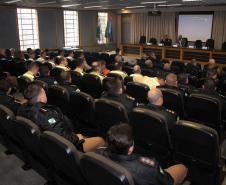 SESP reúne diretoria e alto comando da CBMPR e PMPR