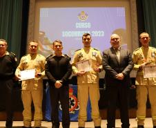 Formatura do Curso de Socorrista 2023 - categoria oficiais e praças