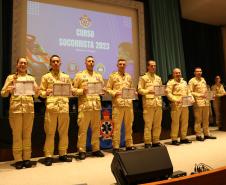 Formatura do Curso de Socorrista 2023 - categoria oficiais e praças