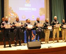 Formatura do Curso de Socorrista 2023 - categoria oficiais e praças