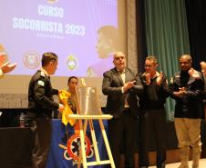 Formatura do Curso de Socorrista 2023 - categoria oficiais e praças