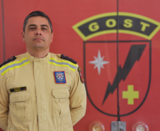 Major Gabriel, comandante do GOST.