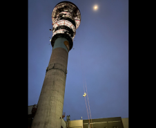 Treinamento de salvamento vertical do CBMPR - outubro de 2023.