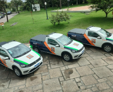 Entrega de veículos e equipamentos para a Defesa Civil e o CBMPR.