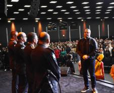 Cerimônias religiosas celebraram os 111 anos do CBMPR em 2023.