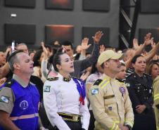 Cerimônias religiosas celebraram os 111 anos do CBMPR em 2023.