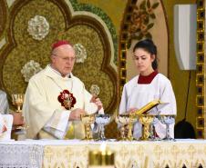 Cerimônias religiosas celebraram os 111 anos do CBMPR em 2023.