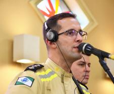 Cerimônias religiosas celebraram os 111 anos do CBMPR em 2023.