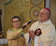 Cerimônias religiosas celebraram os 111 anos do CBMPR em 2023.
