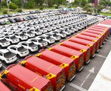 Entrega de ambulâncias para o Siate no Palácio Iguaçu.