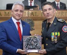 Coronel Vasco recebe título de Vulto Emérito de Curitiba na CMC