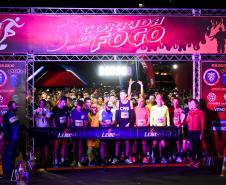 Imagens da 5ª Corrida do Fogo, realizada em Curitiba no dia 25/11/2023.