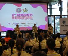 O 2º Enebom foi realizado pelo Corpo de Bombeiros Militar do Paraná nos dias 28 e 29 de novembro de 2023, no Salão de Atos do Parque Barigui.