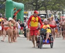 Travessia dos Veteranos do Corpo de Bombeiros Militar do Paraná. Guaratuba. Janeiro de 2024.