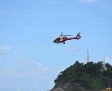Travessia dos Veteranos do Corpo de Bombeiros Militar do Paraná. Guaratuba. Janeiro de 2024.